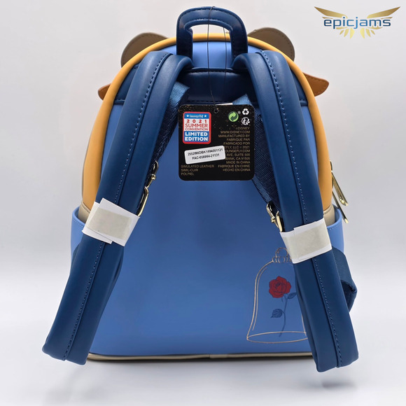 Loungefly Disney Beauty & the Beast Cosplay Mini Backpack New - Picture 5 of 6